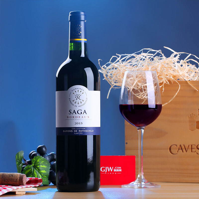 法國原瓶進口紅酒 拉菲傳說波爾多紅葡萄酒750ml 整箱裝